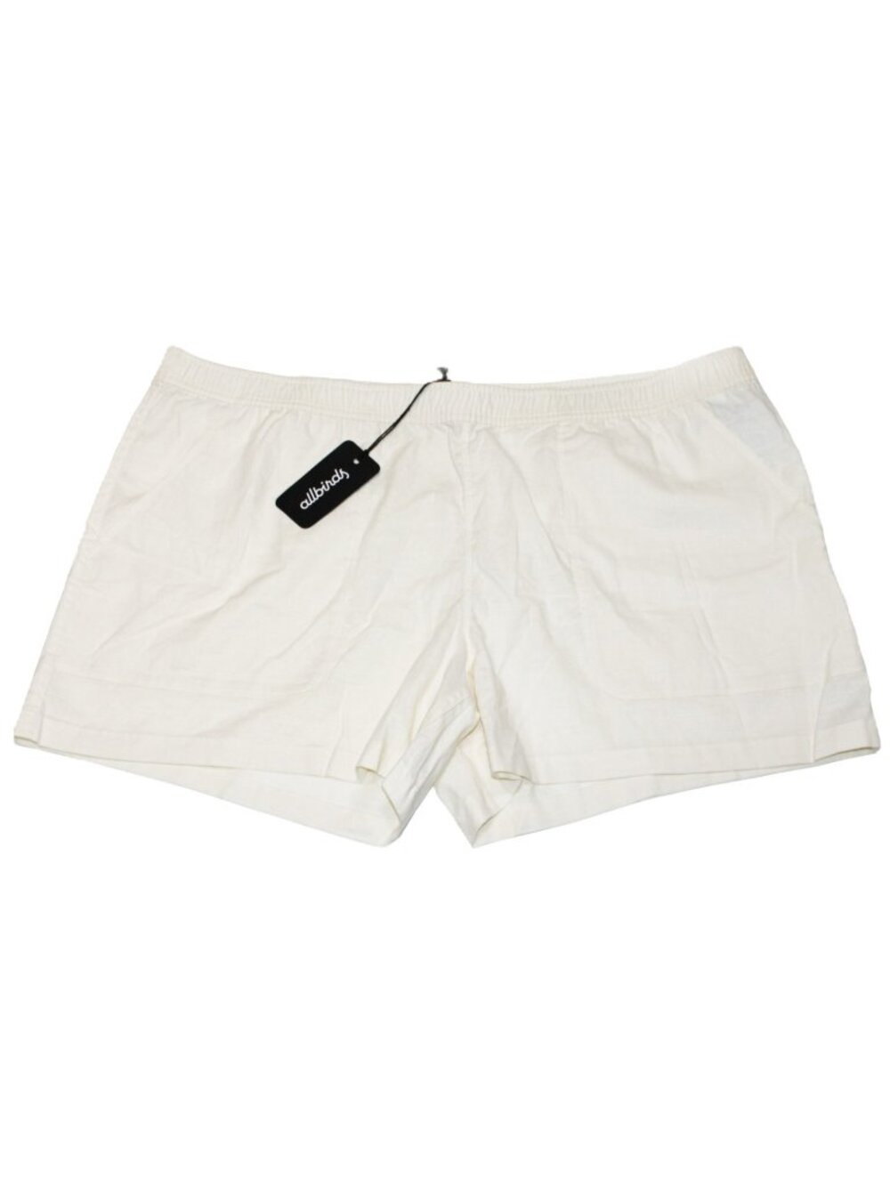 Allbirds Men's 4" Tree BD Shorts Natural White Hemp Blend Size XXXL - NWT
